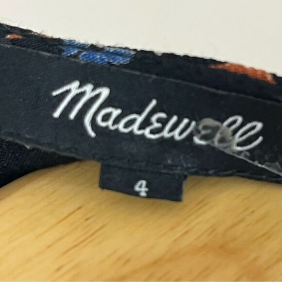 Madewell Wrap-Front Romper in Prairie Posies 4 - Picture 10 of 10